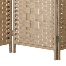 6 Panel Shyla Pine Wood Room Divider
